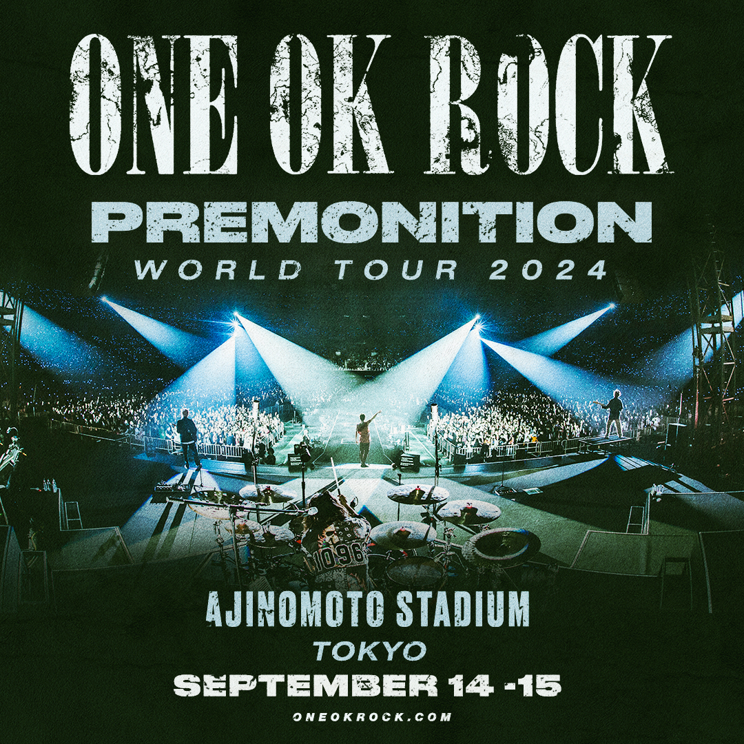 ONE OK ROCK 2024 PREMONITION WORLD TOUR : AJINOMOTO STADIUM – JAPAN