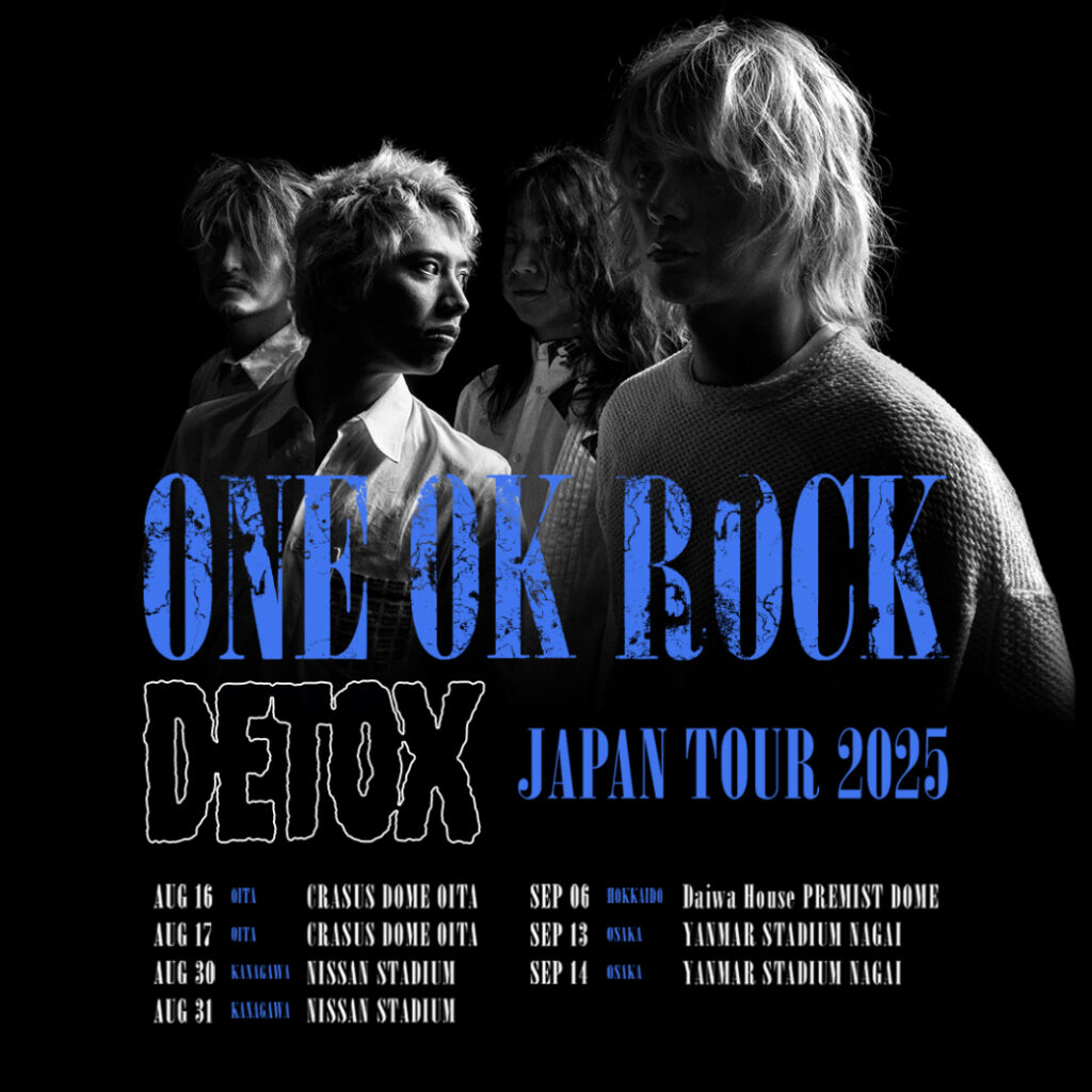 ONE OK ROCK DETOX JAPAN TOUR 2025