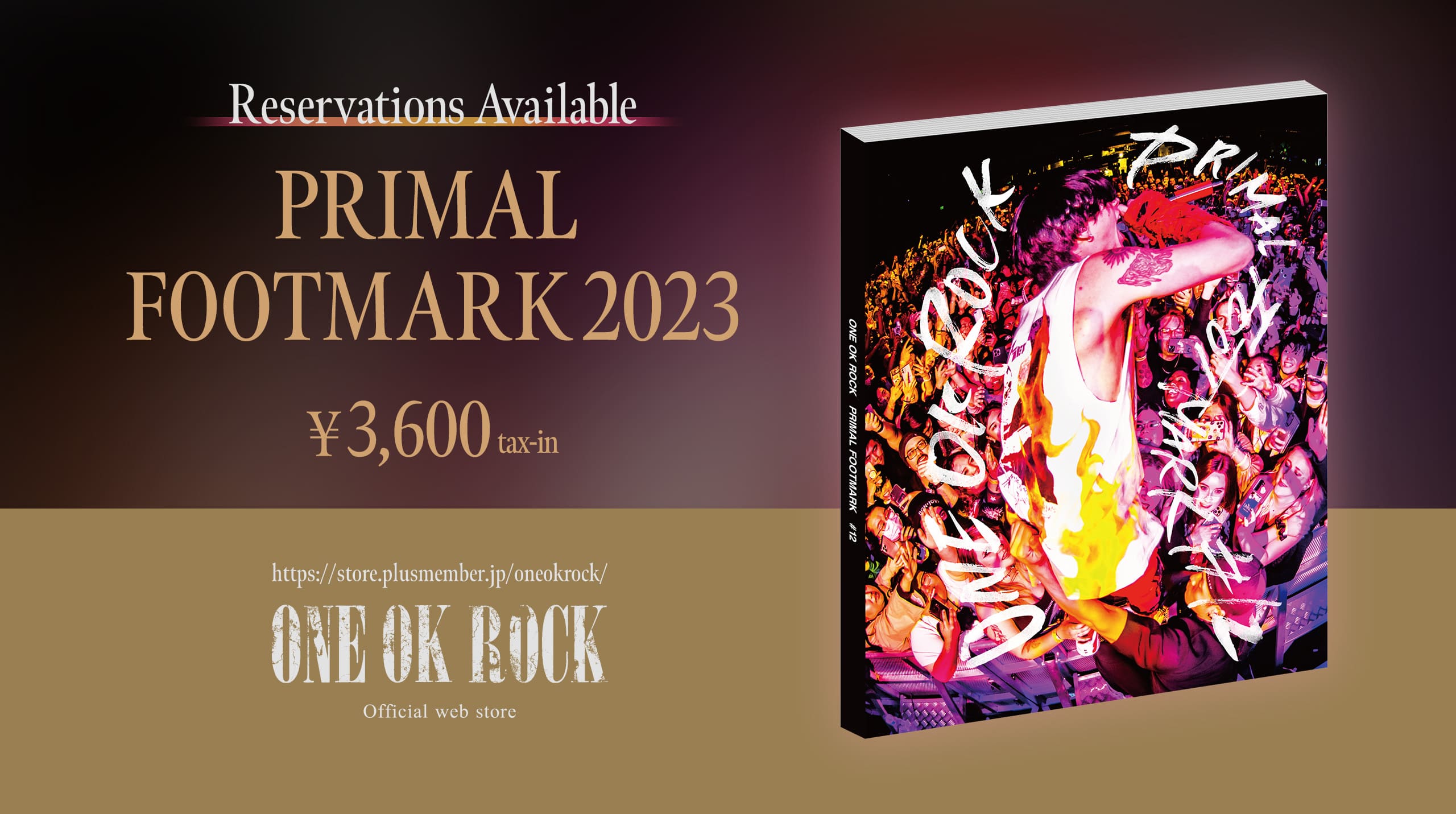 プライマルフットマークONE OK ROCK primal footmark #12 2023 