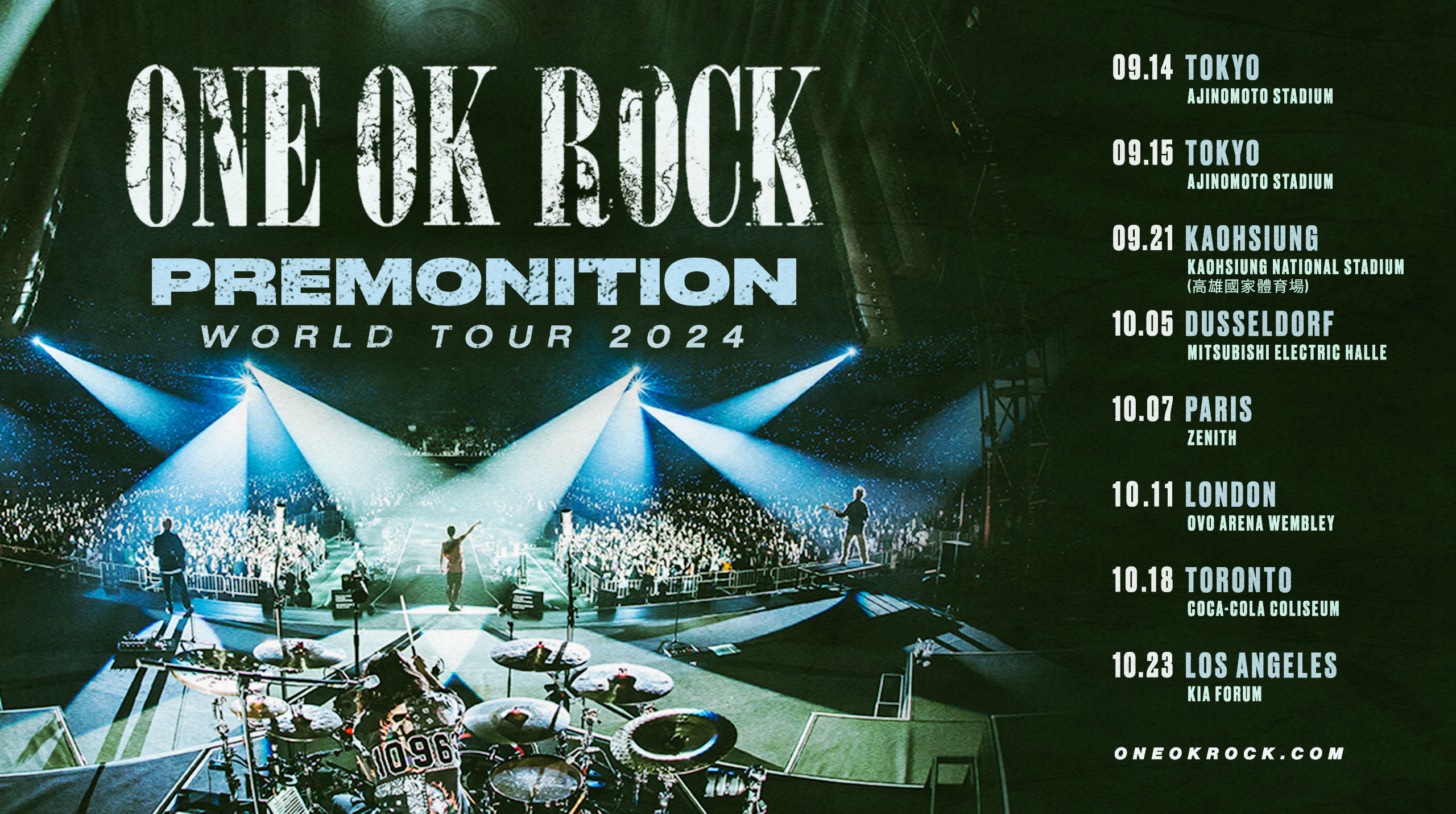 ONE OK ROCK公式ウェブサイト